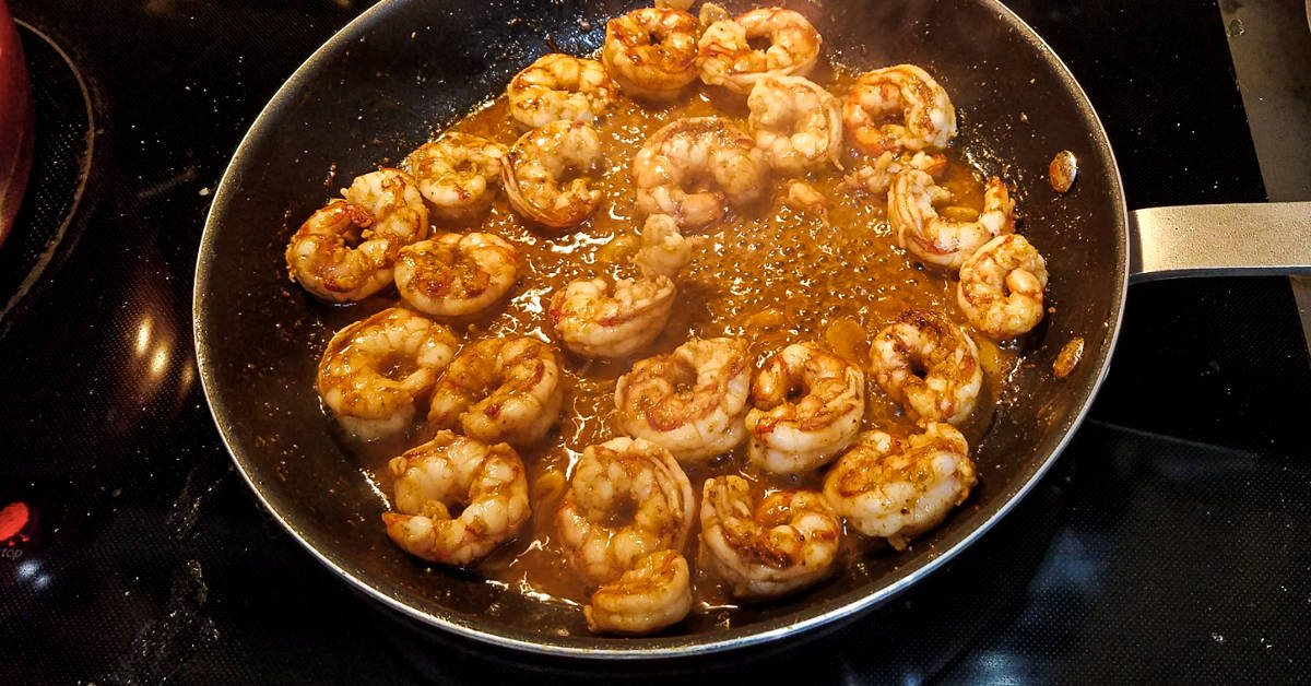 shrimp taco soup shrimp ready to serve